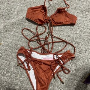 Victoria's Secret Rust Bikini Set